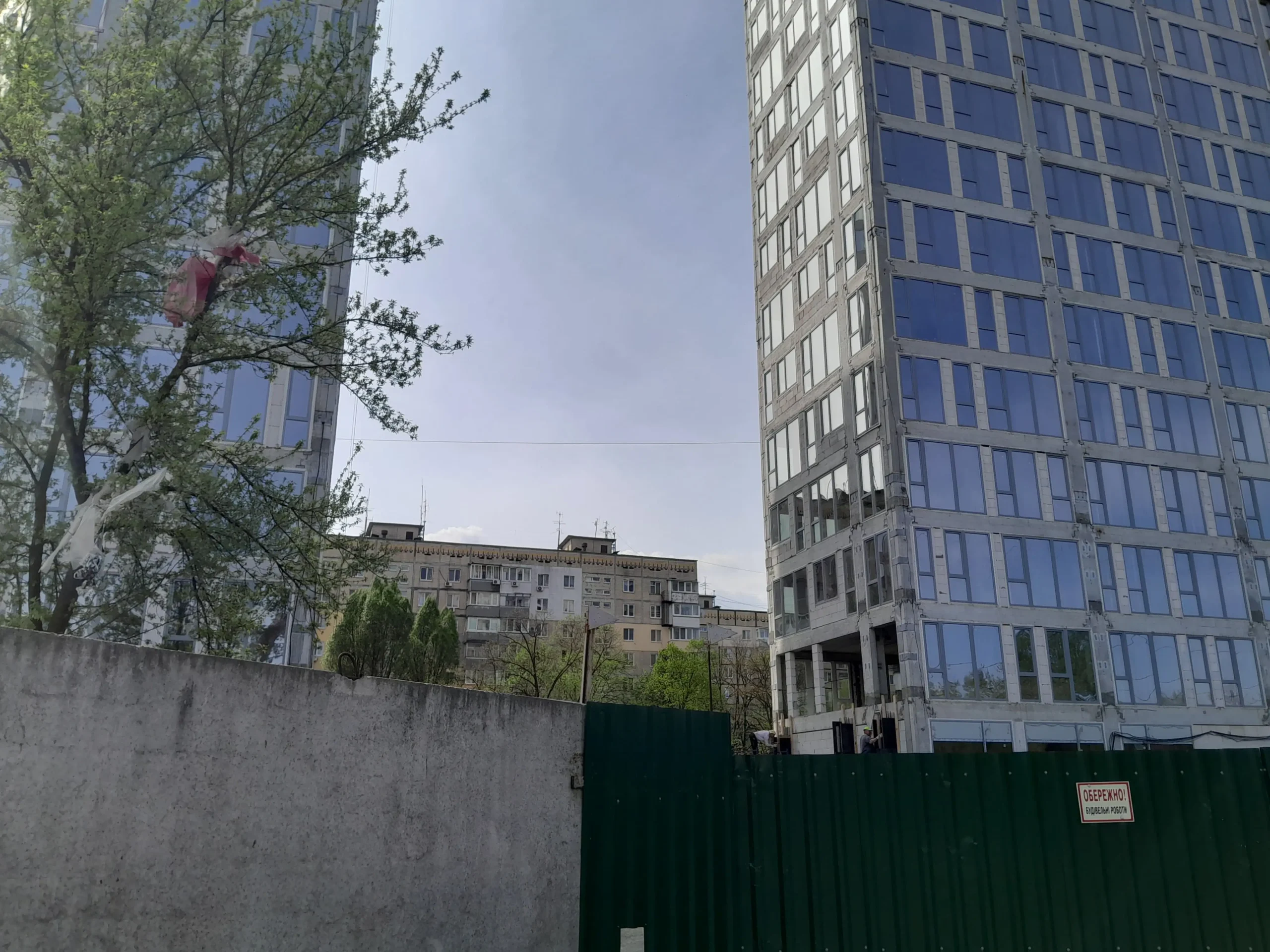 ЖК Вертикаль Днепр, ход строительства апрель 2024 года